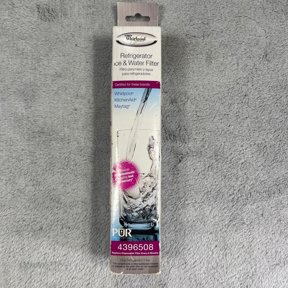 Whirlpool Refrigerator Ice & Water Filter 4396508 PUR White KitchenAid Maytag